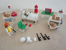 Playmobil 3495 Krankenzimmer Klicky Geobra 80er  Vintage - fast komplett