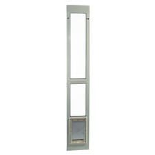 Ideal Pet Products Modular ALUMINUM Pet Patio Door with Single Pane Glass and...