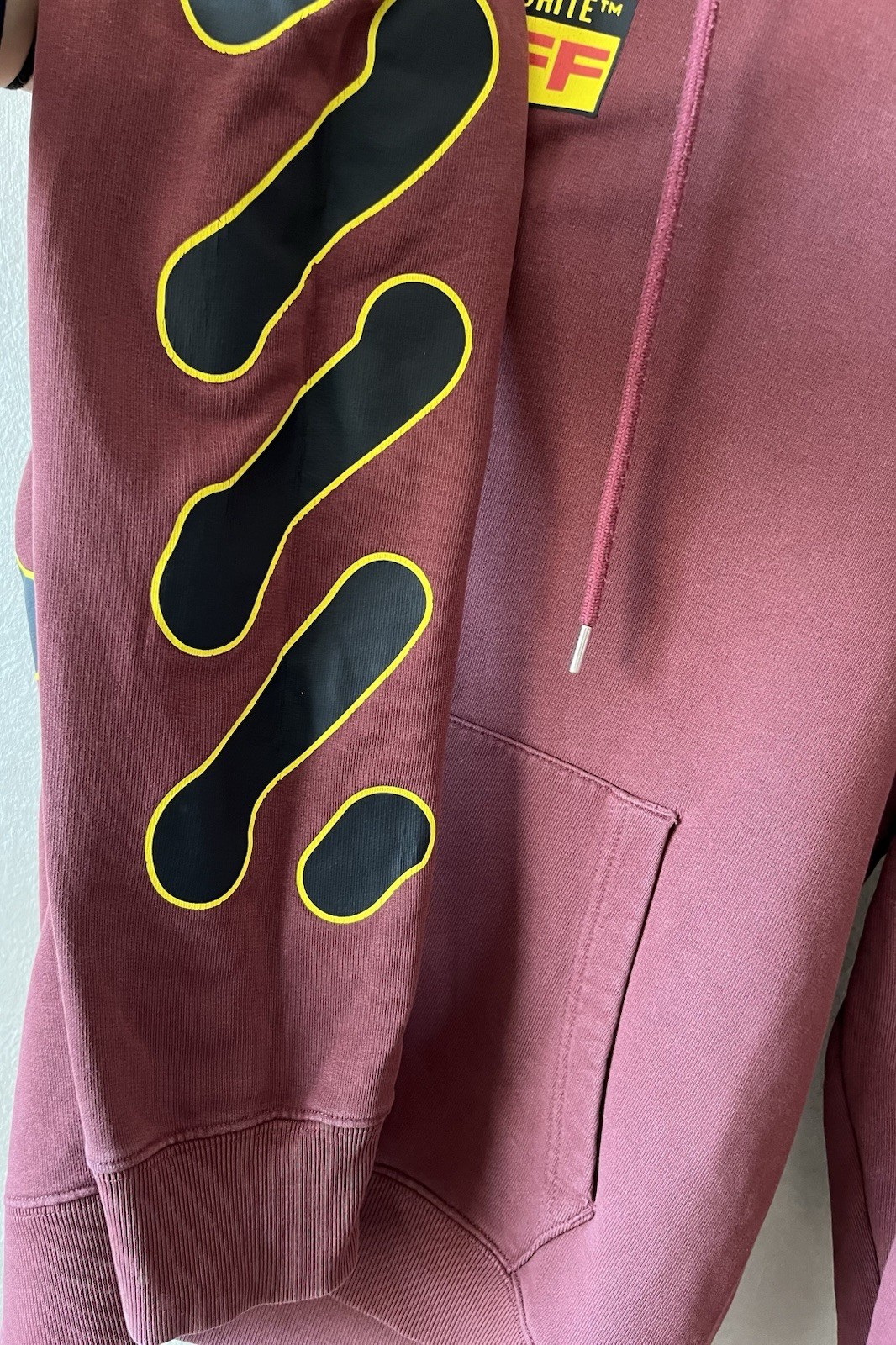 OFF WHITE X NIKE Felpa Uomo Off White