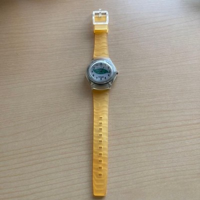 TOYOTA TV Asahi Yellow Solar Watch - Unique Collectible