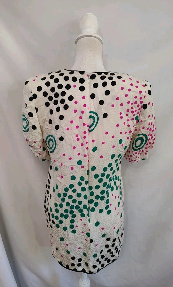 80's Vintage Lot of 10 100% SILK Blouses Shirts Tanks Multi Size Color Reseller - Image 3 of 4