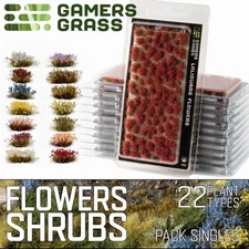 Gamers Grass: FLOWERS & SHRUBS - Tufts : Flower | Shrub | Tiny Tuft