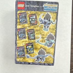 LEGO Young Dimetrodon 7003 Dinosaurs Complete Set Box 20 Pieces Age 6-12 2001