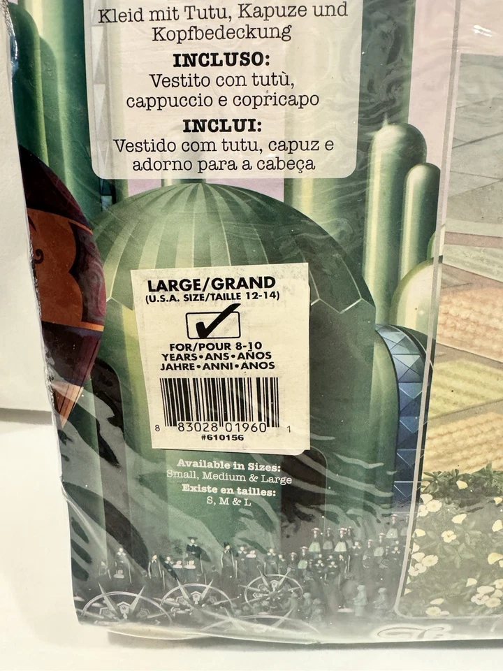 Rubíes El Mago de Oz Hombre de Hojalata Halloween Disfraz Niño Talla Grande 12-14 Foto 3 de 3