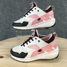 Heelys Shoes Youth 1 Multicolor Force Roller Skate Sneakers Lace Up Low Wheels