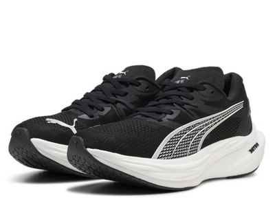 Herren Puma Black Deviate Nitro 3 Laufschuhe UK 8,5 UVP £150