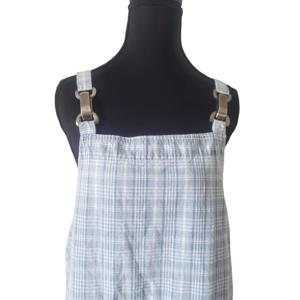 Vestido a cuadros Y2K Faded Glory para mujer talla L Preppy Cottagecore Grunge Foto 2 de 4