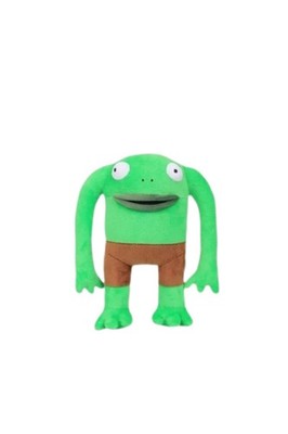 Green Frog 9'' Smiling Friend Plushie Toy. Anime Monster Plush Critters Toy Gift
