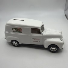 Ertl 1950 Panel truck bank 1/25 scale featuring " CR's friendly market" Richland