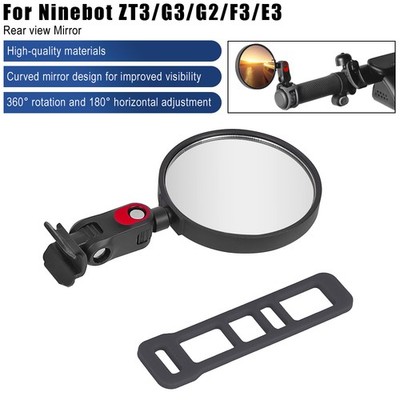 Rearview Mirror for Ninebot Segway G2 G3 F3 ZT3 F2 E3 E2 F40 ZT3 Pro E-Scooter