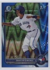 2022 Bowman Chrome Prospects Blue RayWave Refractor 13/150 Martin Gimenez 1e1j