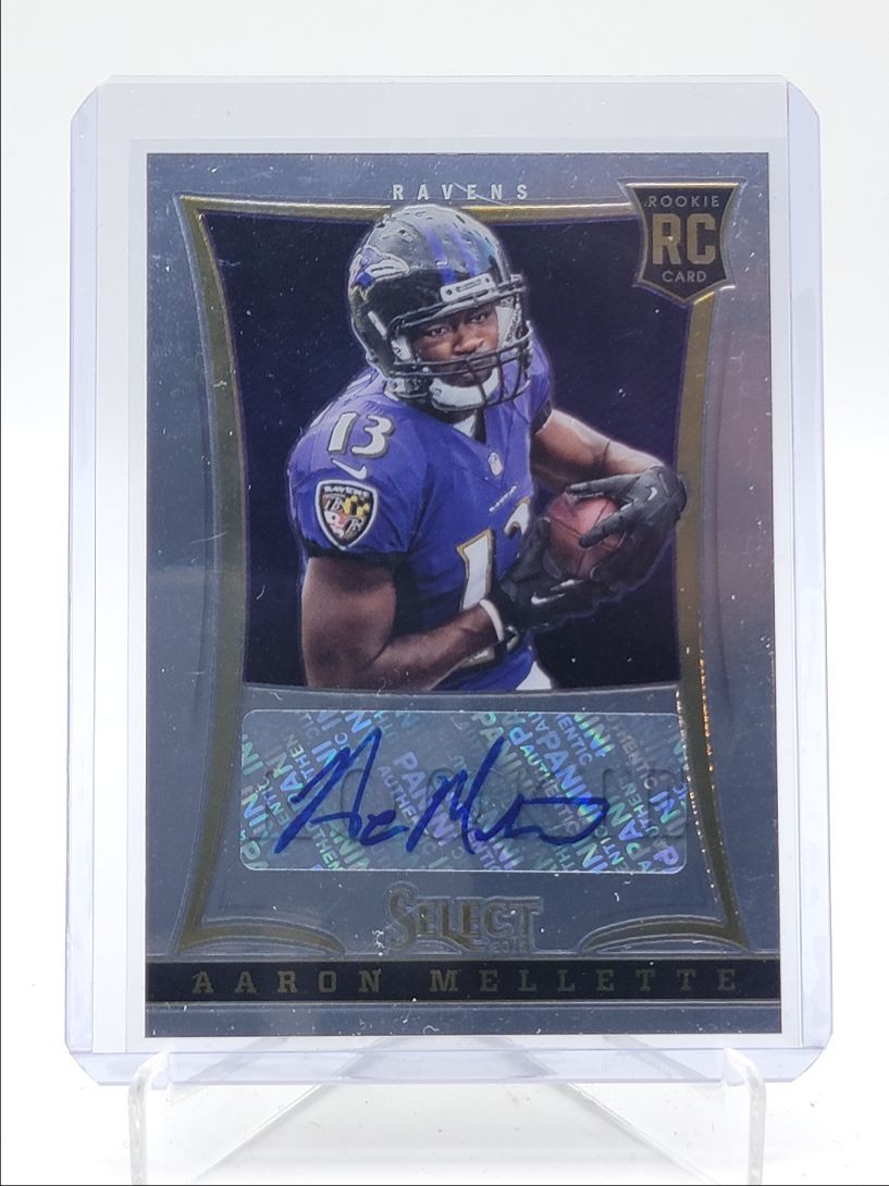 Aaron Mellette Panini Select #152 Autograph