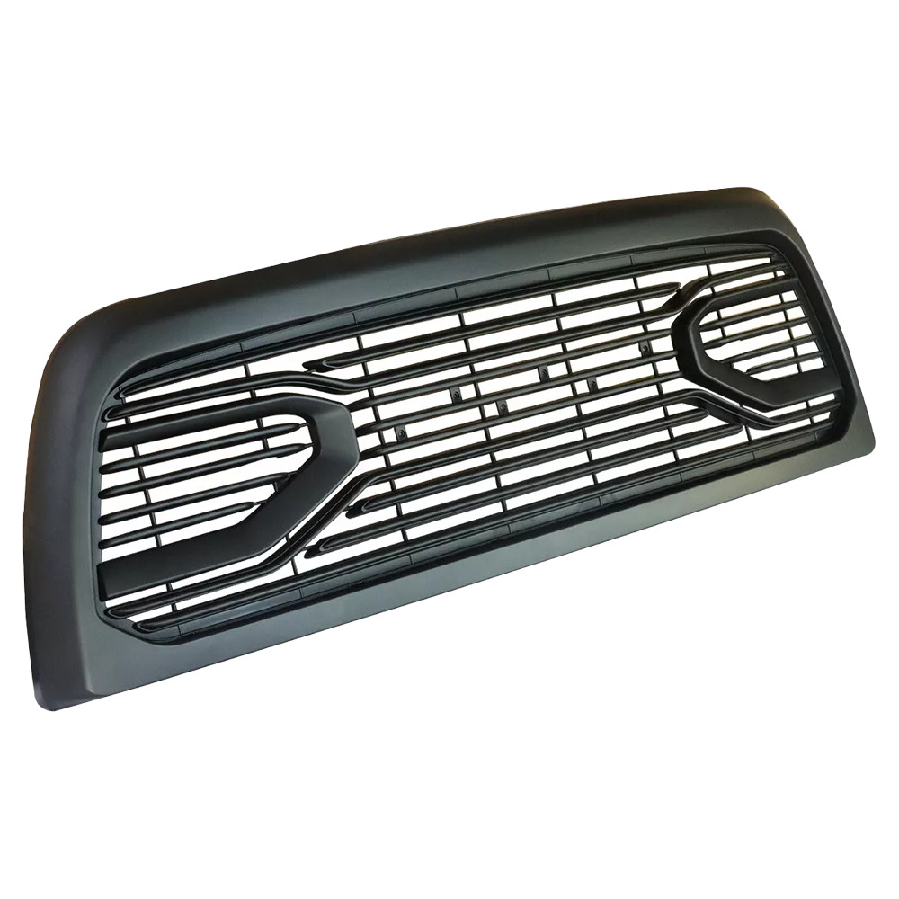For 2013-2018 DODGE RAM 2500 Big Horn Style Front Grill with Letters Matte Black