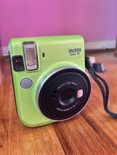 Fujifilm Instax Mini 70 Kiwi Green Polaroid Camera, Mint Condition