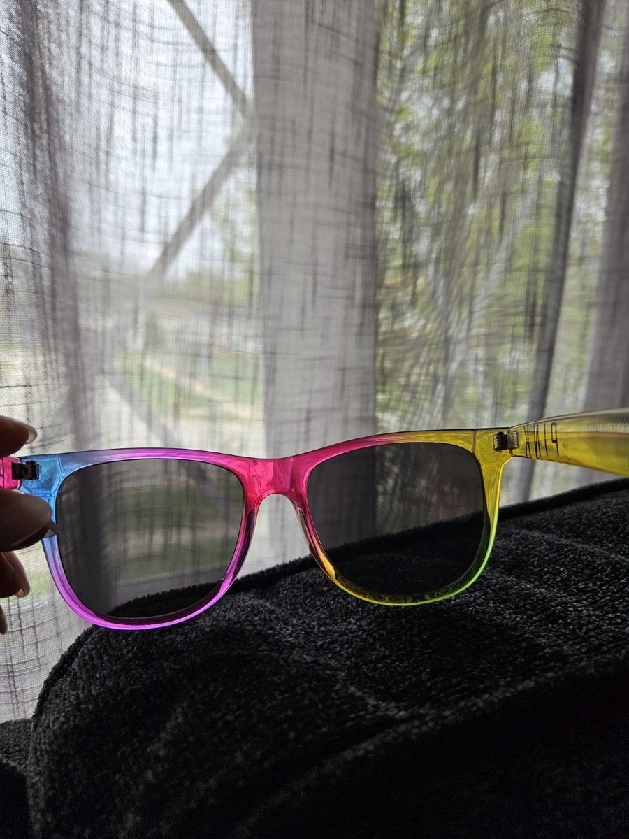 PINK …Victoria’s Secret …Rainbow Multicolor Sunglasses Rare Victoria main image 3