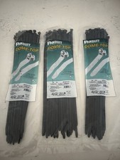 50 Panduit BT4LH-L0 Cable Ties 14.9inch Stainless Steel Barb 120lb DOME-TOP NEW