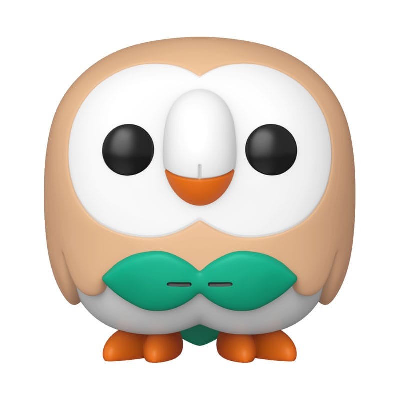 Funko-Brand Figura Funko Pop Rowlet Pokémon Vinile 66 Mm Multicolore - Immagine 2