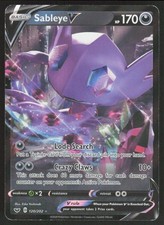 Pokemon Sableye V Ultra Rare 120/202 SWSH01: Sword & Shield Base Set Holofoil NM