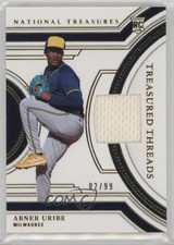 2024 Panini National Treasures Treasured Threads /99 Abner Uribe #TT-AU 1l7v