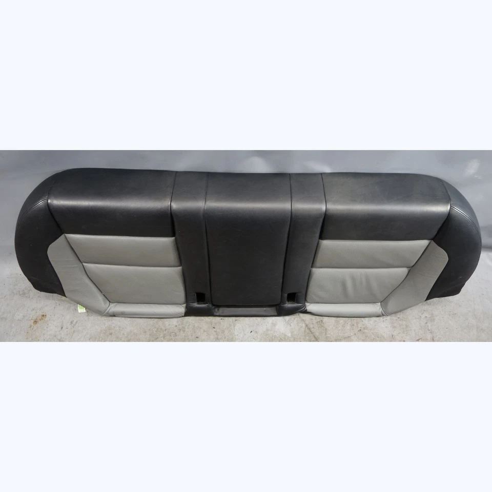 BMW E39 M5 2000-2003 asiento trasero plegable cojín de banco inferior cuero Silverstone OEM Foto 2 de 4