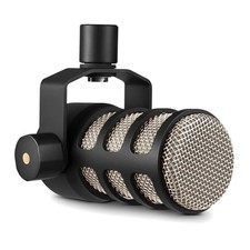 Rode PodMic Cardioid Dynamic Broadcast Microphone, Black PodMic Black