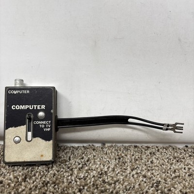 Vintage TV/Game/Computer RF Switch Box Adapter for Atari 2600