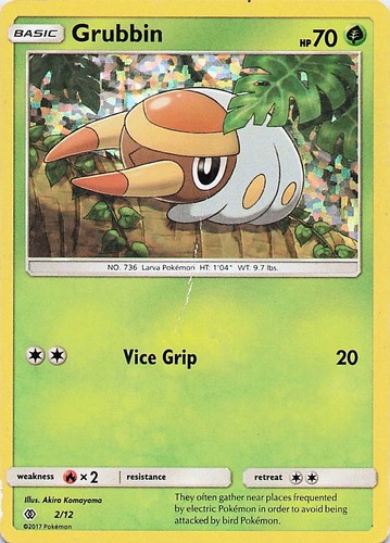 Grubbin 002/012 McDonald's Promos 2017 Holo