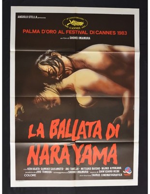 manifesto LA BALLATA DI NARA YAMA shohei imamura ken ogata sumiko sakamoto A53