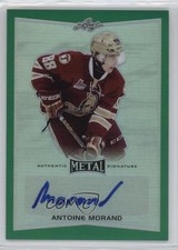 2015-16 Leaf Metal Green Prismatic 2/5 Antoine Morand #BA-AM1 Auto 0c6