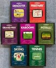 7 Atari 2600 Games - Activision - Pitfall, Grand Prix - cartridges only - tested
