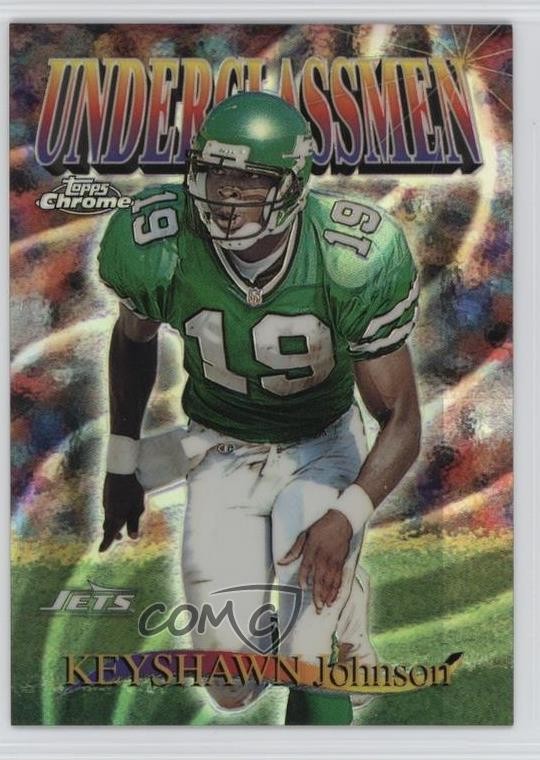 1997 Topps Chrome Underclassmen Refractor Keyshawn Johnson #U4 03xg