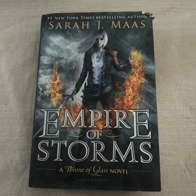 Empire of Storms Exlibris by Sarah J. Maas 1st Edition/1st Printing 2016 HC OOP
