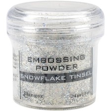 Ranger EPJ-37453 Embossing Powder-Snowflake Tinsel