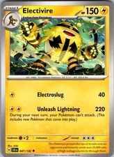 Electivire SV07: Stellar Crown 047/142 Pokemon TCG LP