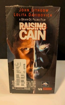 ''Raising Cain'' (1992) Sealed And New Horror/Crime VHS 1993 Release