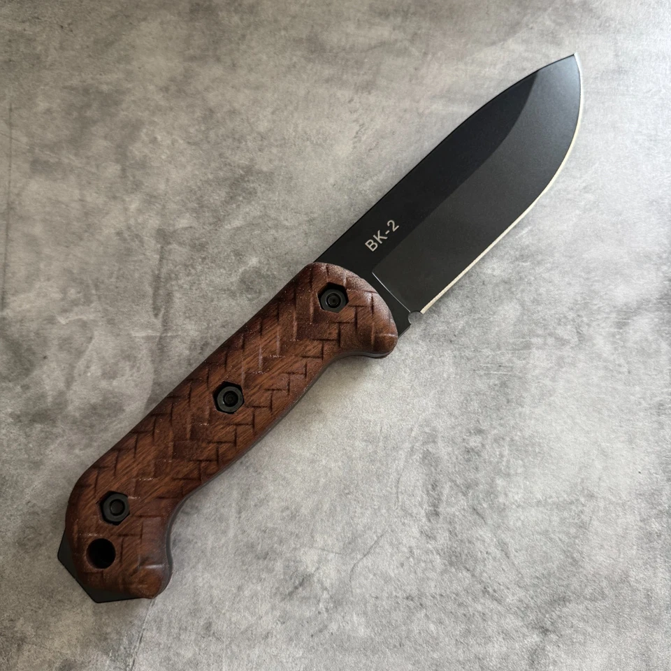 Manijas/escalas Nobleweave para Ka-Bar Becker bk-2 bk-7 bk-9 etc hechas en EE. UU. Foto 4 de 4