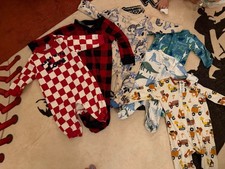 Lot Of Baby Boy Sleepers