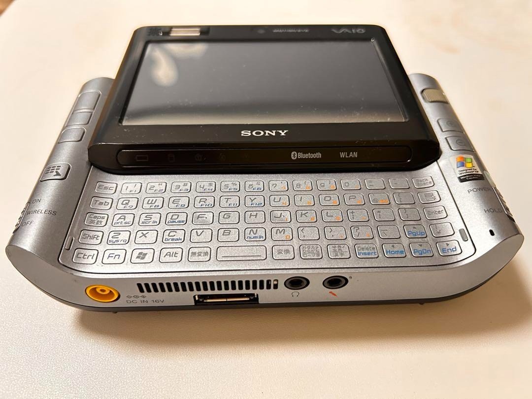 【ジャンク】SONY VAIO typeU VGN-UX90PS Junk Sony VAIO Type U VGN-UX90PS Ultra Mobile PC UMPC 4.5 HDD