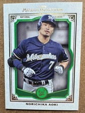 2013 Topps Museum Collection - Norichika Aoki #56 Green /199