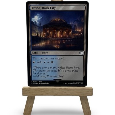 MTG Magic The Gathering Treno, Dark City L 0290 Final Fantasy IX NM