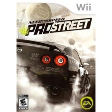 NEED FOR SPEED : PROSTREET (WII) DISC + CVR ART + MANUAL - NO CASE - VERY GOOD