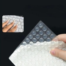 100Pcs Self Adhesive Door Stopper Rubber Damper Buffer Cabinet Bumpers Silicone