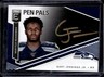 2019 Panini Donruss Elite Gary Jennings Jr. Pen Pals Auto RC #PP-GJ Seahawks