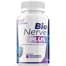 1-Bio Nerve Plus, Neuropathy Supplement Pills, Nerve Circulation and Pain Repair
