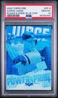 2020 Topps Fire - AARON JUDGE Power and Pride Blue Chip #PP-9 PSA 10 GEM MINT
