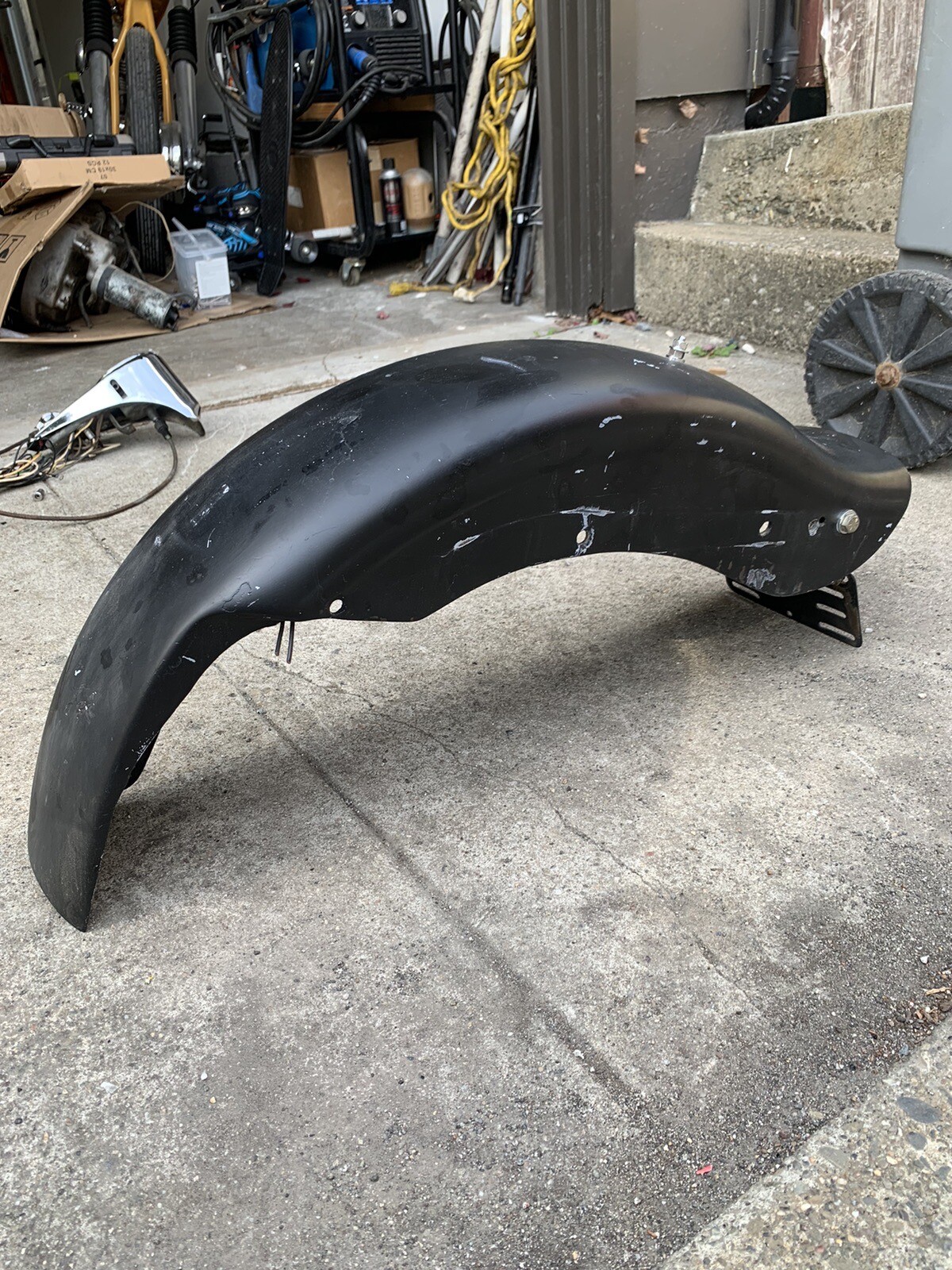 Harley Davidson Chopper Bobber Fiberglass Fender Panhead Shovelhead