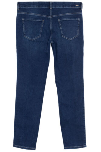 MAC Angela Pipe Stretchjeans Slim Leg Damen Denim Blau Khaki Rosa Schwarz Weiß - 第 6/16 張圖片