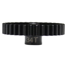 NEW Hot Racing NSG34M1 34T Steel Mod 1 Pinion Gear 5mm : 1/8 Cars