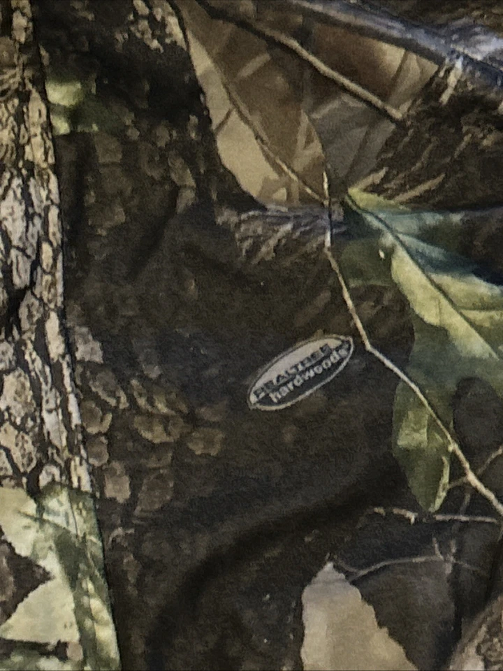 Redhead Realtree Hardwoods Camo Jacket Mens Large Zip Hooded Lightweight Coat - Image 3 of 4