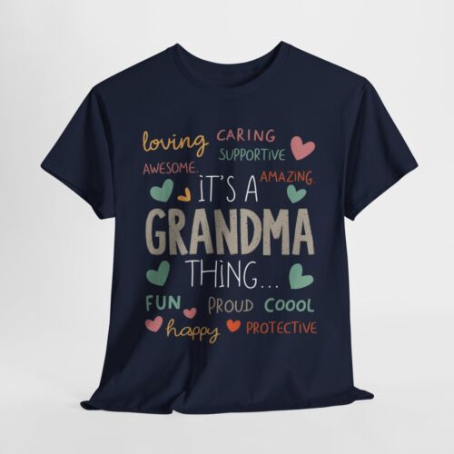 Mother's Day It's Grammy Thing Cute Love T-shirt - Novelty Grandma Graphic Tees - Picture 49 of 53